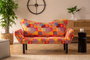 Atelier Del Sofa Chatto - Patchwork Sofá-Cama de 2 Plazas